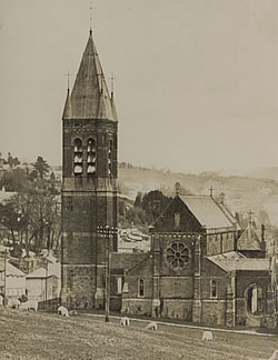 The Church of Our Lady and St Mary Magdalen, Tavistock, was designed by Henry Clutton